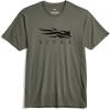 SITKA Icon Tee – Everyday Logo Wear for Men(Hemlock Green)