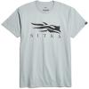 Sitka Gear Mens Pima Cotton Short Sleeve Lightweight Everyday Icon Tee Shirt(Dusk Blue)