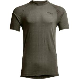 SITKA Gear Mens Core Merino 120 Short Sleeve Crew(Pyrite)