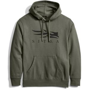 SITKA Icon Pullover Hoodie – Everyday Mens Sweatshirt(Hemlock Green)
