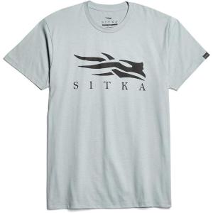 Sitka Gear Mens Pima Cotton Short Sleeve Lightweight Everyday Icon Tee Shirt(Dusk Blue)