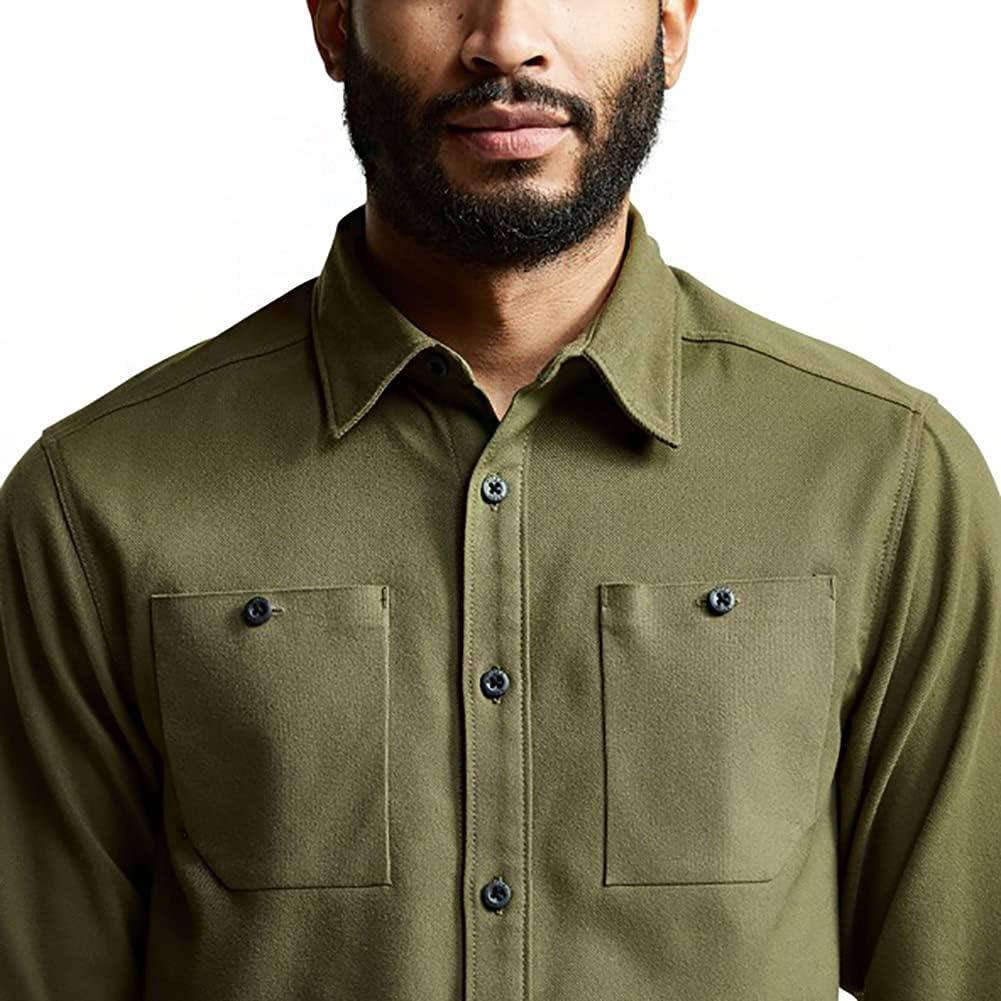 image:imageSITKA Gear Mens Riser MoistureWicking Everyday Work ShirtCovert