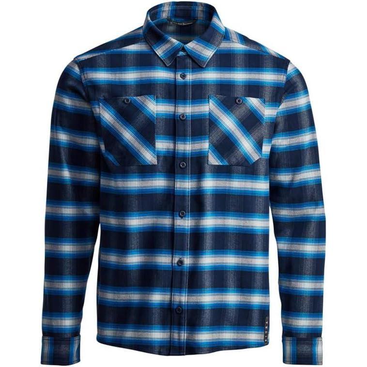 image:imageSITKA Gear Mens Riser MoistureWicking Everyday Work ShirtEclipse Plaid