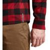 SITKA Gear Men’s Riser Moisture-Wicking Everyday Work Shirt(Brick Plaid)
