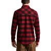 SITKA Gear Men’s Riser Moisture-Wicking Everyday Work Shirt(Brick Plaid)