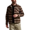SITKA Gear Men’s Riser Moisture-Wicking Everyday Work Shirt(Carob Plaid)