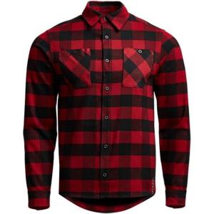 SITKA Gear Men’s Riser Moisture-Wicking Everyday Work Shirt(Brick Plaid)