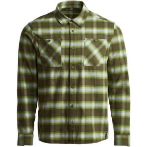 SITKA Gear Men’s Riser Moisture-Wicking Everyday Work Shirt(Covert Plaid)