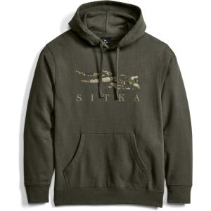 SITKA Icon Optifade Pullover Hoodie – Everyday Mens Sweatshirt(Deep Lichen Subalpine)