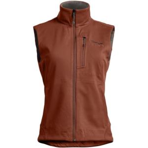 SITKA Gear Women’s Hunting Windproof Jetstream Vest(Red Sumac)