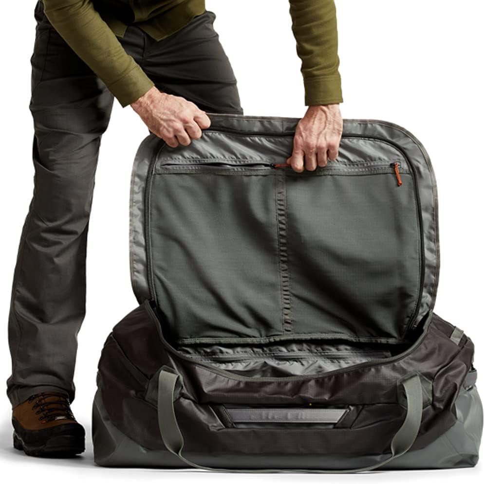 image:imageSITKA Gear Drifter WaterResistant Travel Duffle BagLead 110l