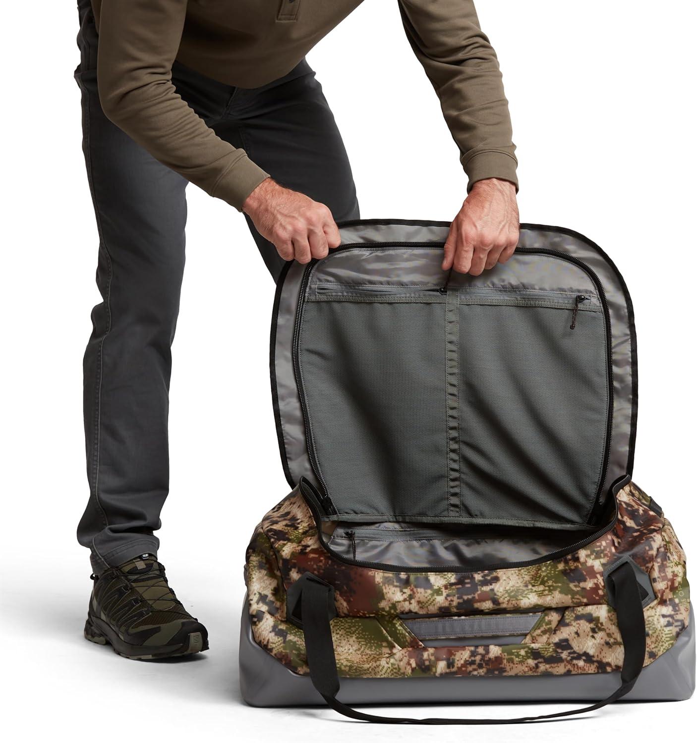 image:imageSITKA Gear Drifter WaterResistant Travel Duffle BagOptifade Subalpine 75l