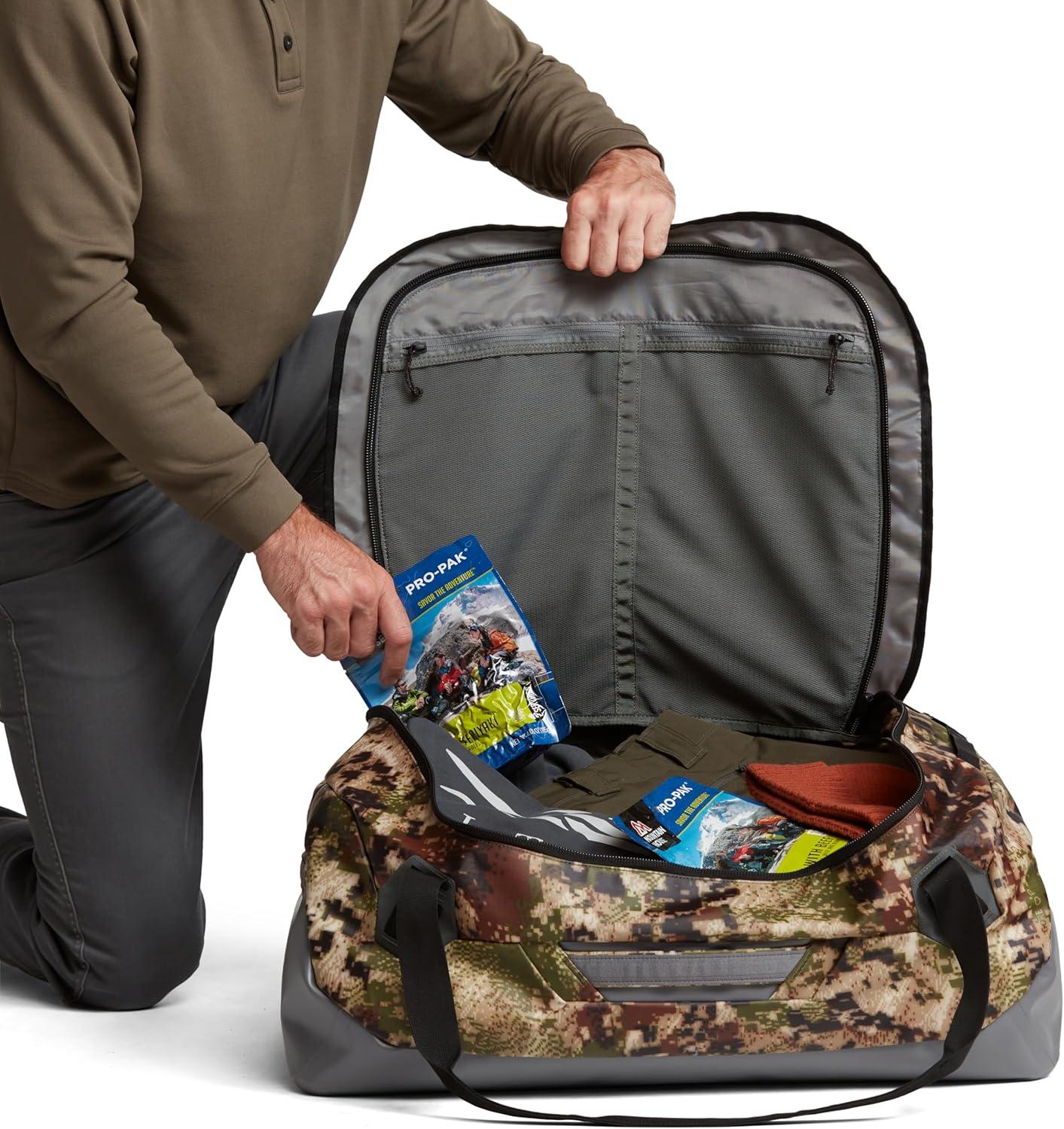 image:imageSITKA Gear Drifter WaterResistant Travel Duffle BagOptifade Subalpine 75l