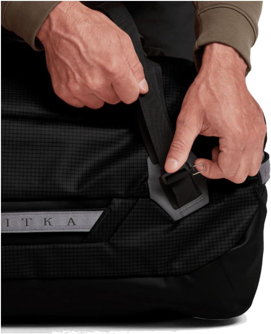 image:imageSITKA Gear Drifter WaterResistant Travel Duffle BagSitka Black 50l