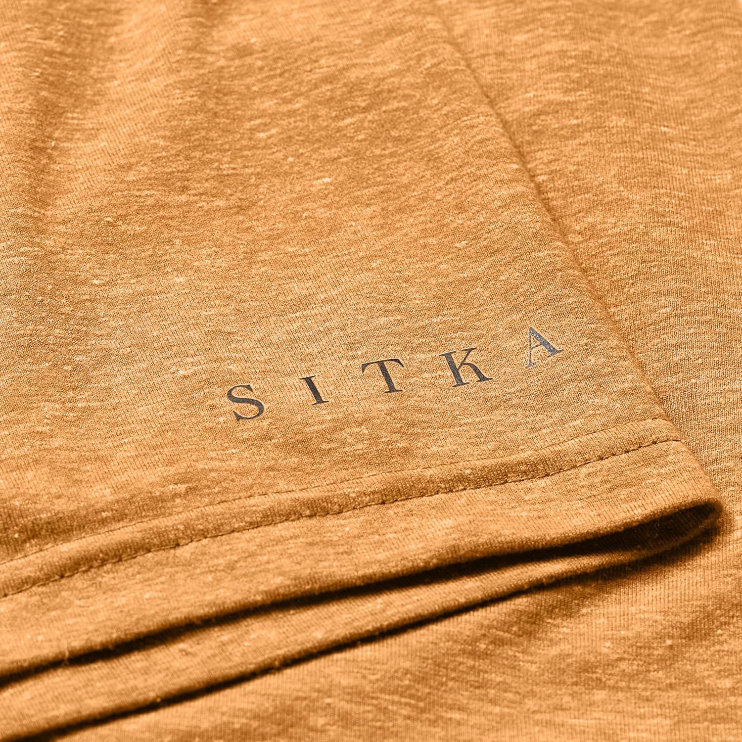 image:imageSITKA Gear Mens Essential Crew Neck Everyday Short Sleeve TShirtEmber Heather