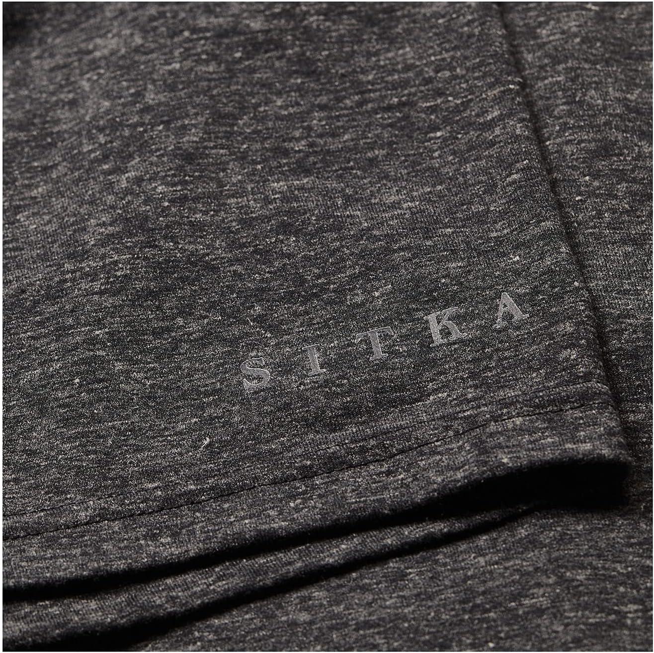 image:imageSITKA Gear Mens Essential Crew Neck Everyday Short Sleeve TShirtSitka Black Heather