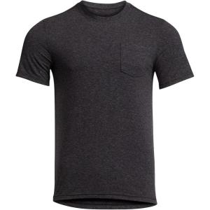 SITKA Gear Men’s Essential Crew Neck Everyday Short Sleeve T-Shirt(Sitka Black Heather)