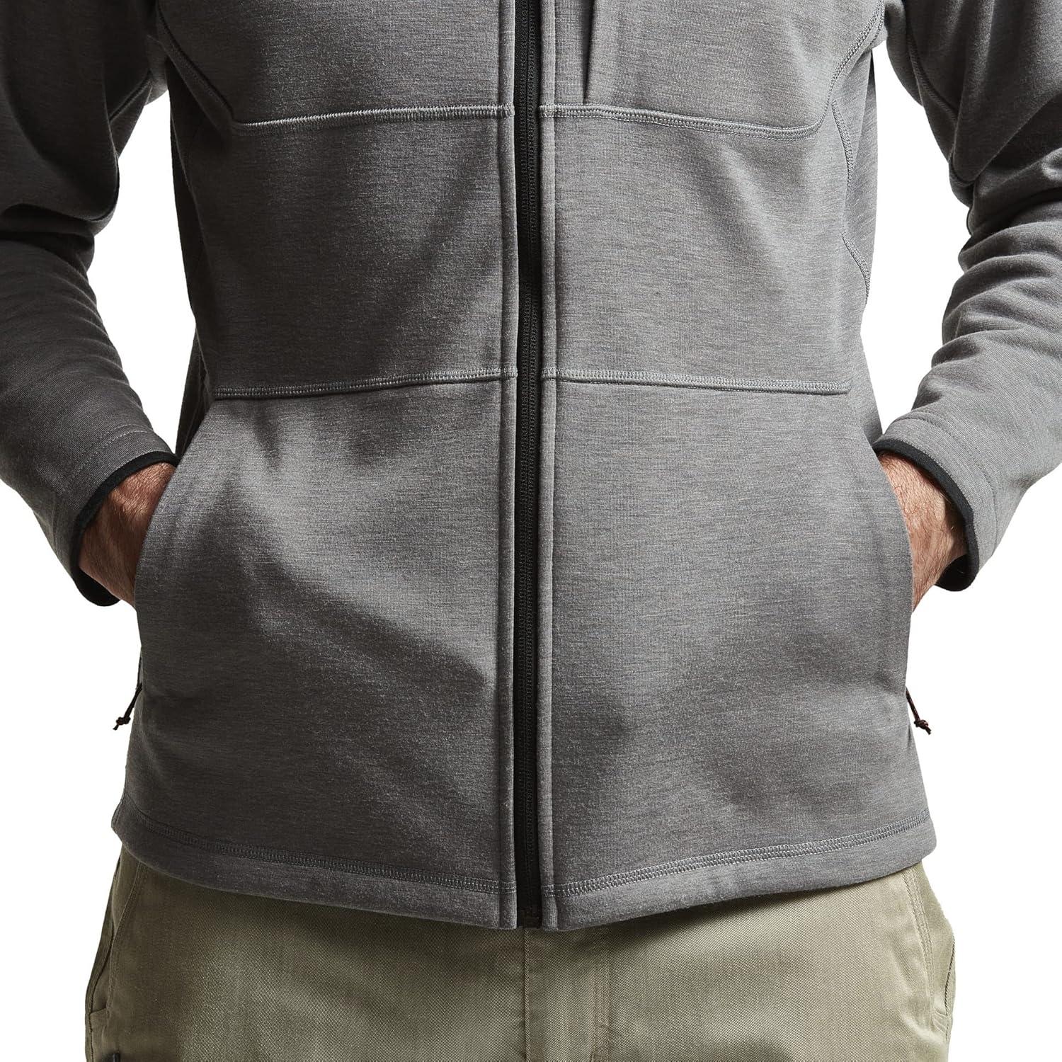 image:imageSITKA Gear Mens Camp Lightweight MoistureWicking Everyday HoodyCharcoal Heather