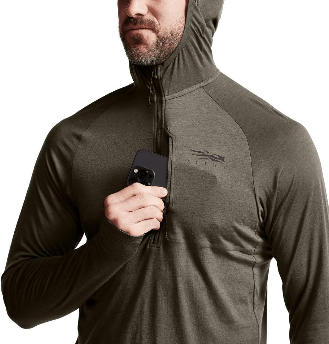 image:imageSITKA Gear Mens Core Merino 120 HoodyPyrite
