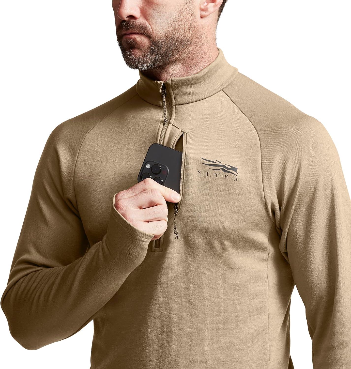 image:imageSITKA Gear Mens Core Merino 330 HalfZipColt