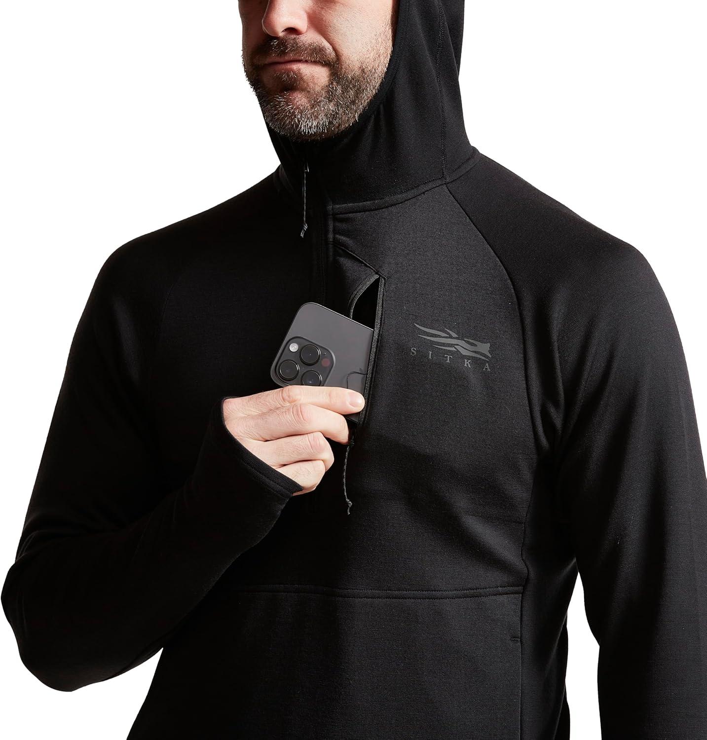 image:imageSITKA Gear Mens Core Merino 330 HoodySitka Black