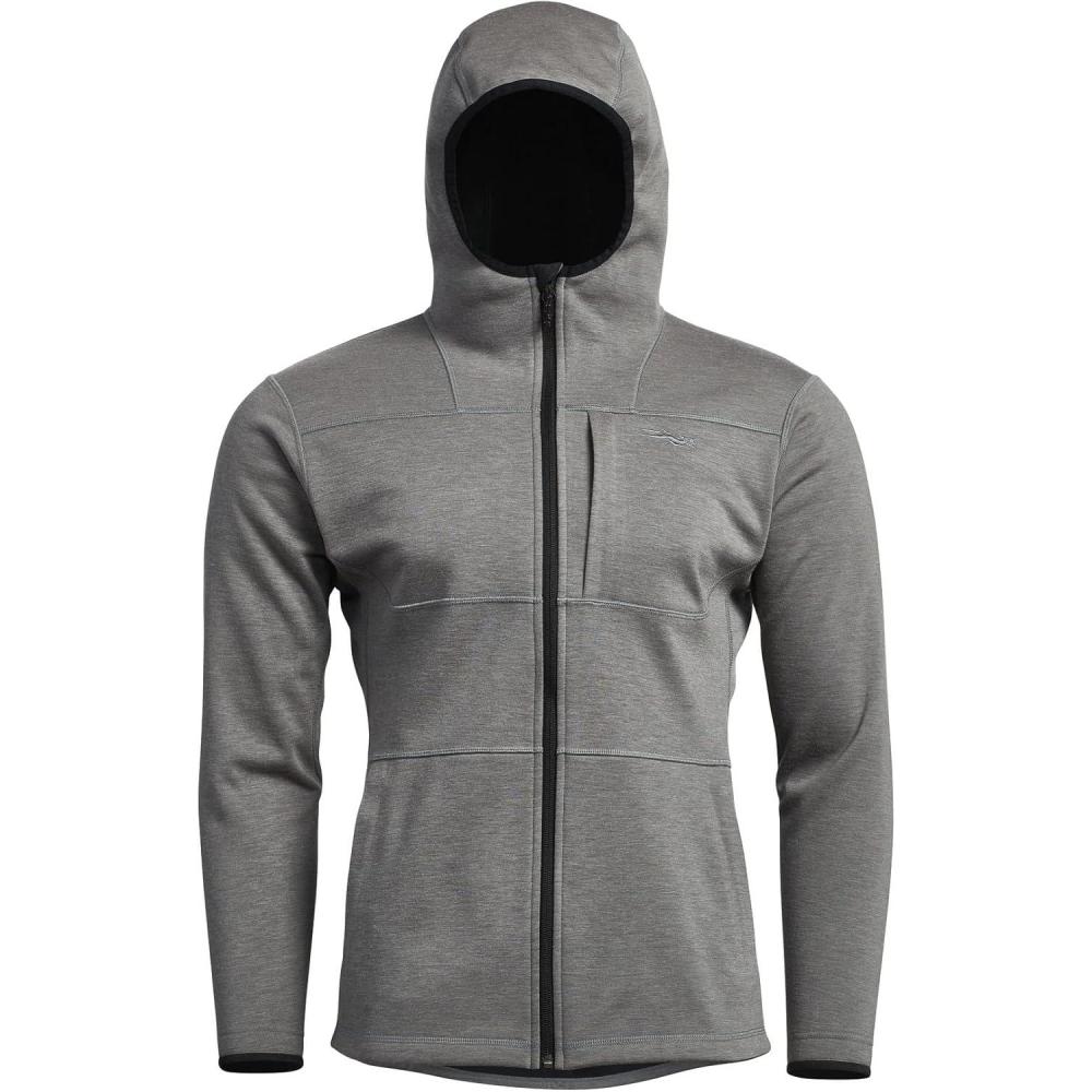 image:imageSITKA Gear Mens Camp Lightweight MoistureWicking Everyday HoodyCharcoal Heather