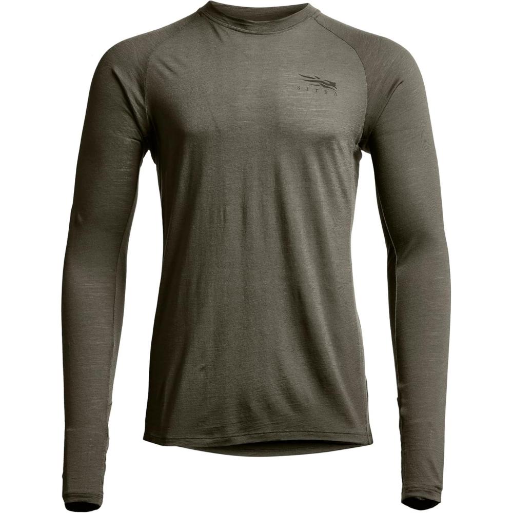 image:imageSITKA Gear Mens Core Merino 120 Long Sleeve CrewPyrite