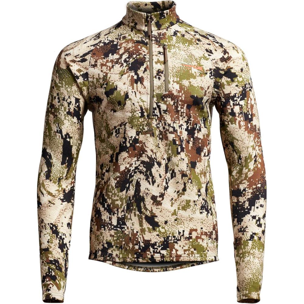 image:imageSITKA Gear Mens Core Merino 330 HalfZipOptifade Subalpine