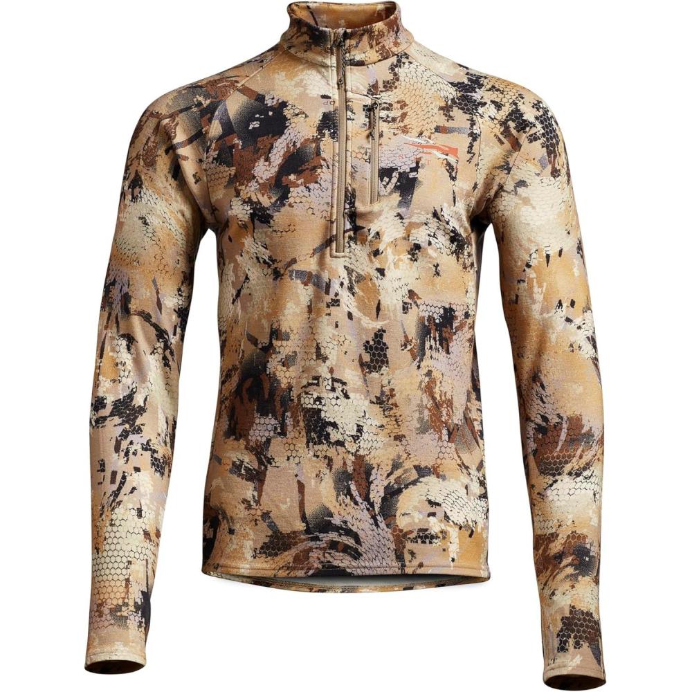 image:imageSITKA Gear Mens Core Merino 330 HalfZipOptifade Waterfowl