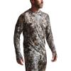 SITKA Gear Mens Core Merino 120 Long Sleeve Crew(Optifade Elevated II)