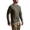 SITKA Gear Mens Core Merino 120 Long Sleeve Crew(Pyrite)