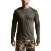SITKA Gear Mens Core Merino 120 Long Sleeve Crew(Pyrite)