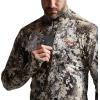 SITKA Gear Mens Core Merino 220 Half-Zip Jacket(Optifade Elevated II)