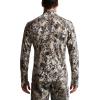 SITKA Gear Mens Core Merino 330 Half-Zip(Optifade Elevated II)