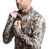 SITKA Gear Mens Core Merino 330 Half-Zip(Optifade Elevated II)