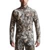 SITKA Gear Mens Core Merino 330 Half-Zip(Optifade Elevated II)