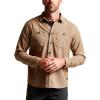SITKA Gear Men’s Everyday Ambary Long Sleeve Button Shirt(Coyote Heather)