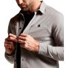 SITKA Gear Men’s Everyday Ambary Long Sleeve Button Shirt(Woodsmoke Heather)