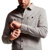 SITKA Gear Men’s Everyday Ambary Long Sleeve Button Shirt(Woodsmoke Heather)