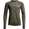 SITKA Gear Mens Core Merino 120 Long Sleeve Crew(Pyrite)