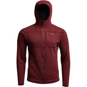 SITKA Gear Men’s Camp Lightweight Moisture-Wicking Everyday Hoody(Red River)