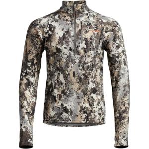 SITKA Gear Mens Core Merino 330 Half-Zip(Optifade Elevated II)