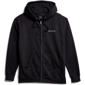 SITKA Men’s Cedar Rub Aspen Full Zip Hoody(Sitka Black)