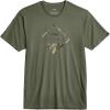 SITKA Gear Mens Everyday Optifade Badge Tee(Olive Green)