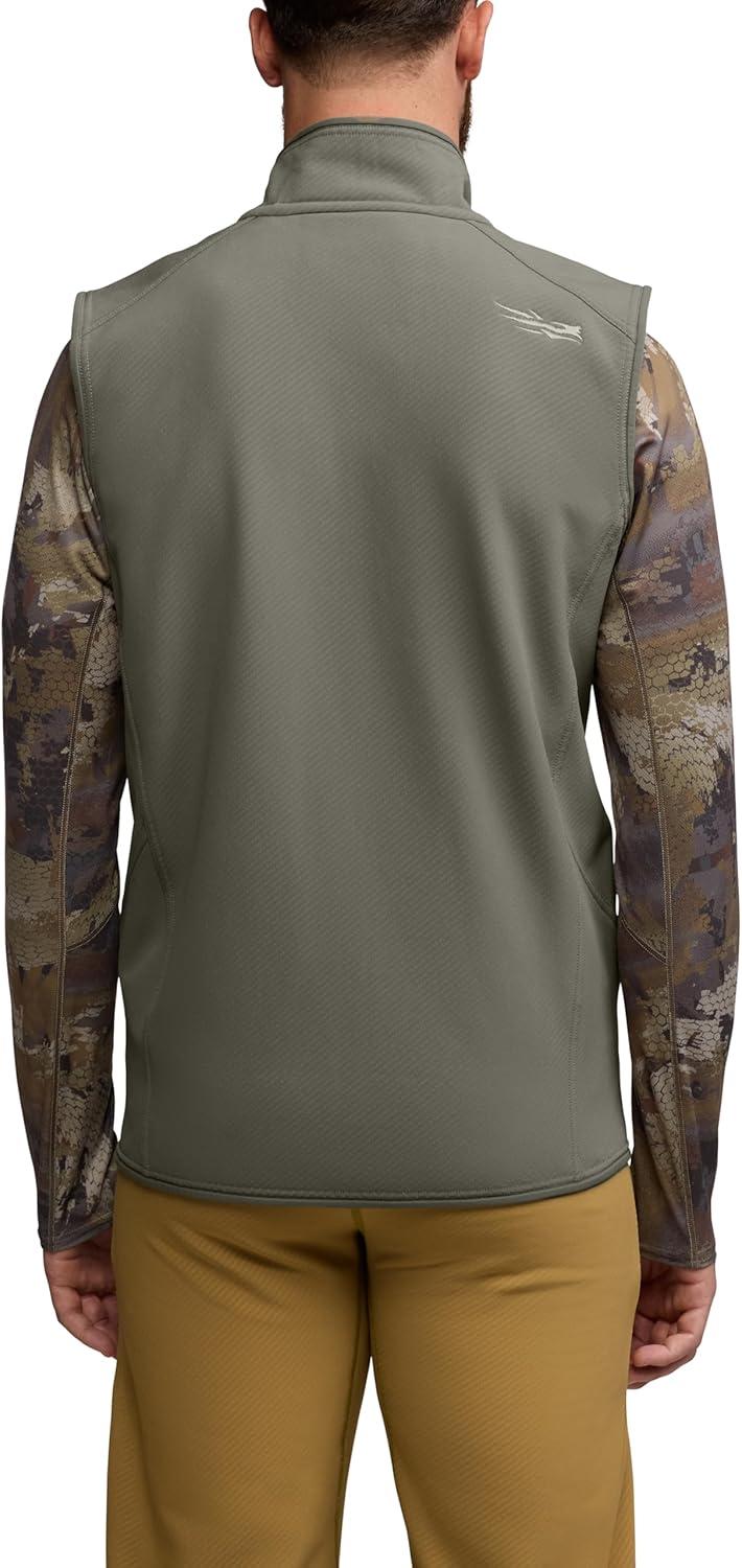 image:imageSITKA Alpha Fleece Vest Heavy Duty Fleece Hunting Vest for MenBark Brown