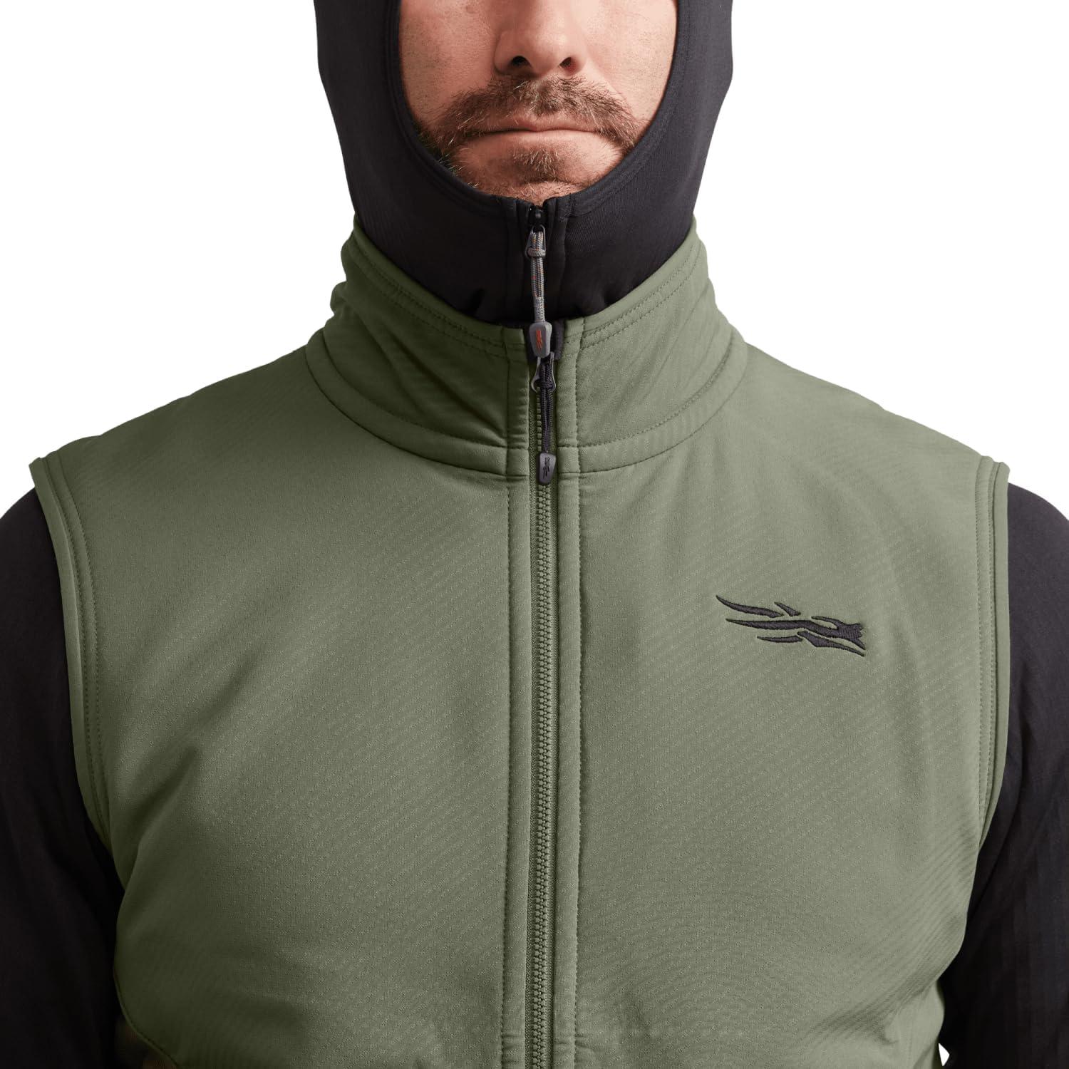 image:imageSITKA Alpha Fleece Vest Heavy Duty Fleece Hunting Vest for MenOlive