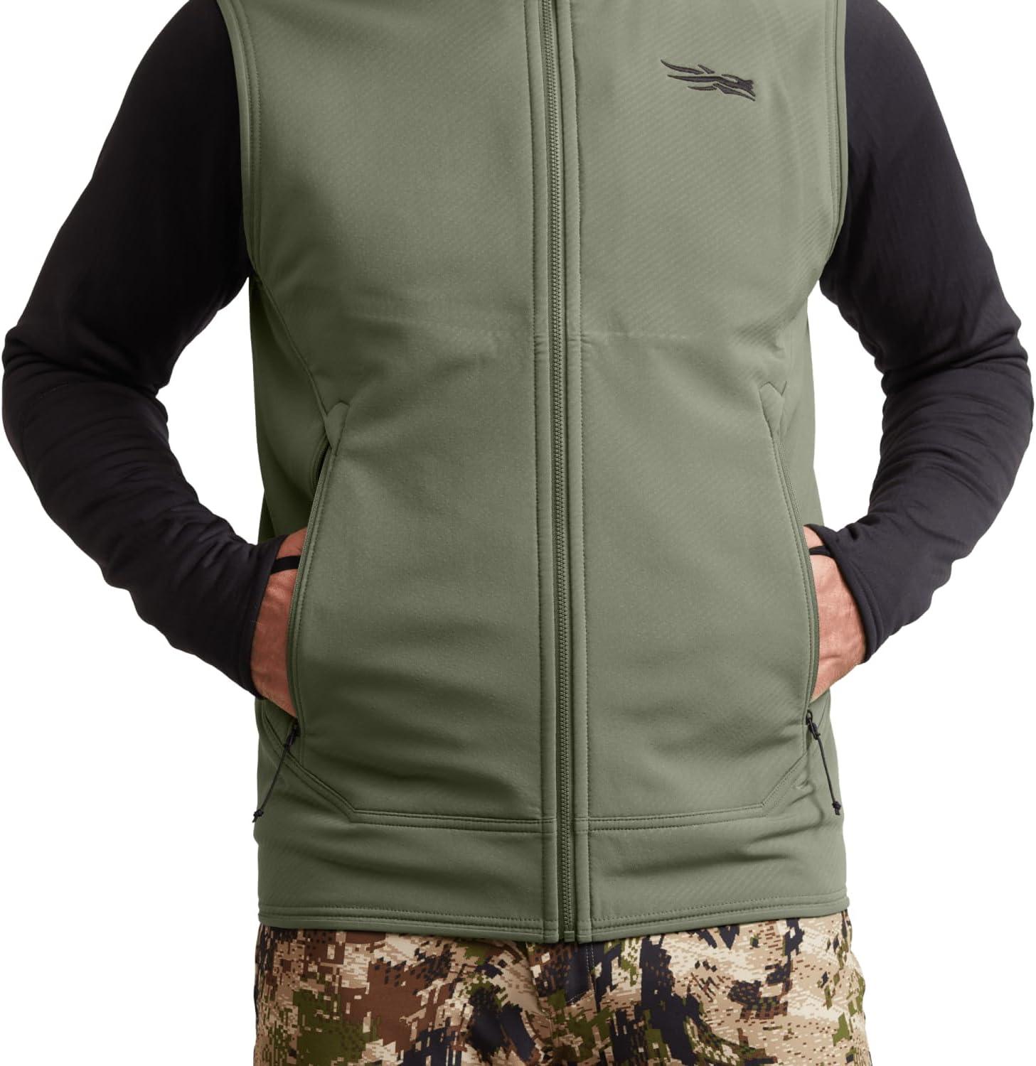 image:imageSITKA Alpha Fleece Vest Heavy Duty Fleece Hunting Vest for MenOlive