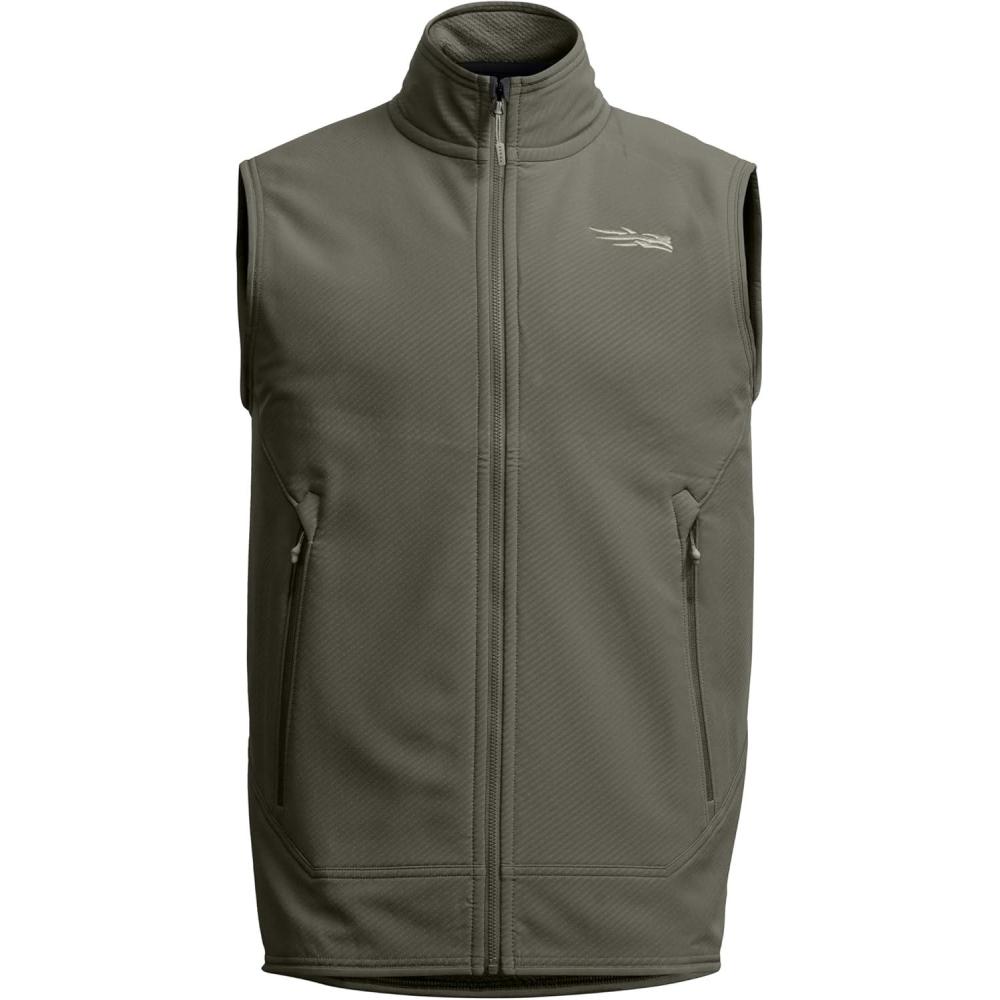 image:imageSITKA Alpha Fleece Vest Heavy Duty Fleece Hunting Vest for MenBark Brown