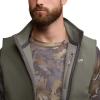 SITKA Alpha Fleece Vest – Heavy Duty Fleece Hunting Vest for Men(Bark Brown)