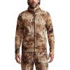 SITKA Alpha Fleece Vest – Heavy Duty Fleece Hunting Vest for Men(Waterfowl Marsh)